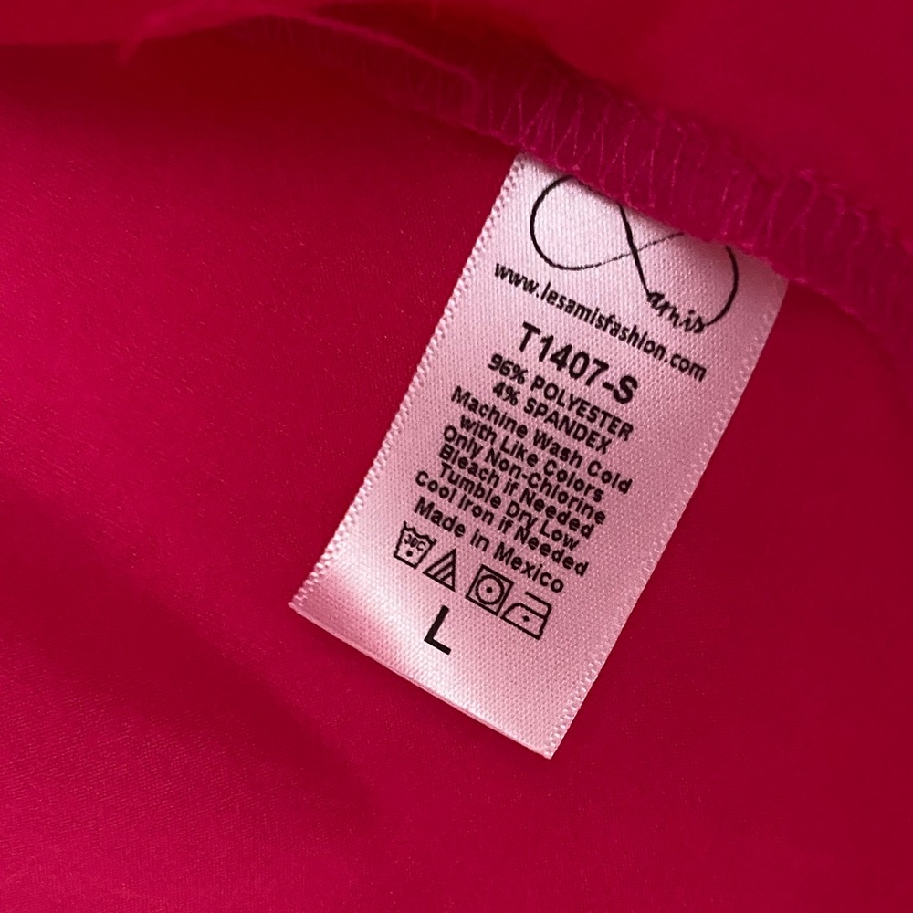 Pink Ruffle Sleeve Top - Picture 5 of 5